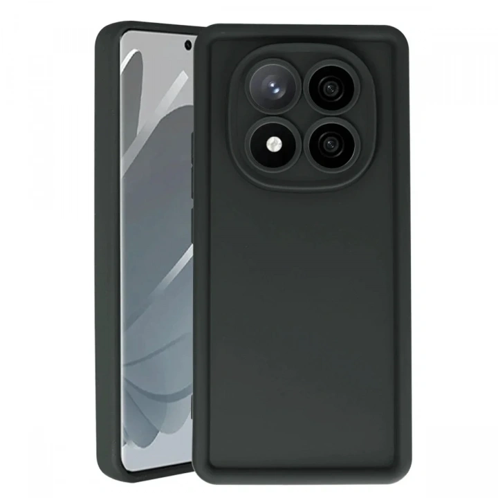 Mey İthalat®   Redmi Note 14 Pro 5G Kılıf Viera Silikon - Siyah