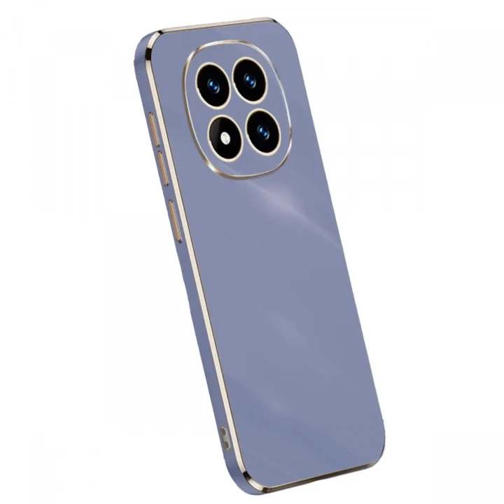 Mey İthalat®   Redmi Note 14 Pro 5G Kılıf Volet Silikon - Mavi