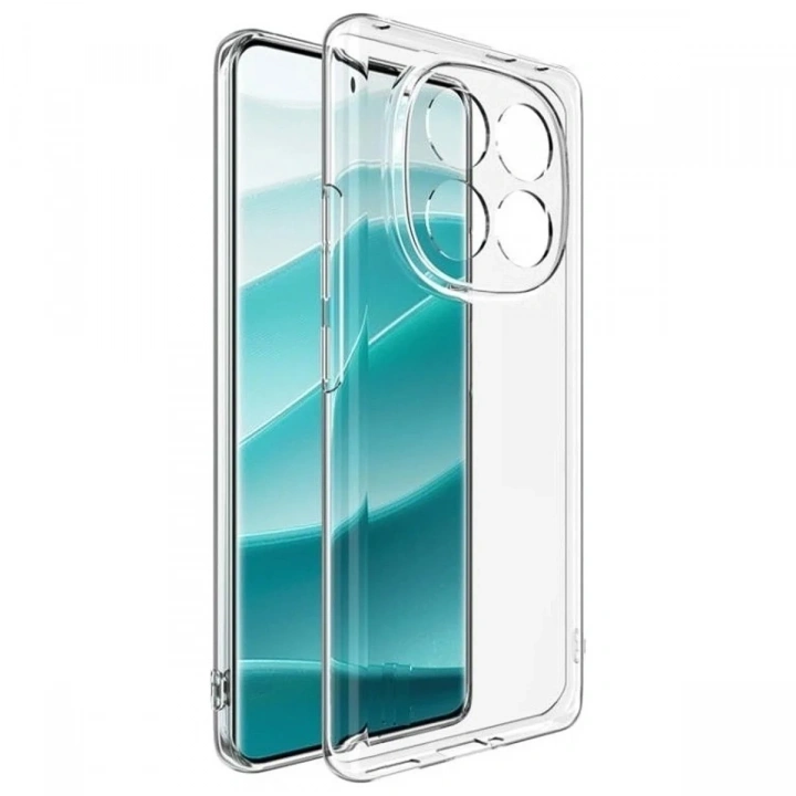 Mey İthalat®   Redmi Note 14 Pro Plus Kılıf Lüx Şeffaf Silikon