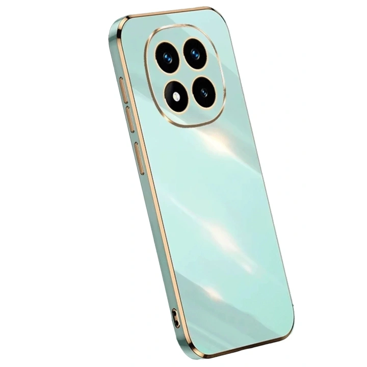Mey İthalat®   Redmi Note 14 Pro Plus Kılıf Volet Silikon - Açık Yeşil
