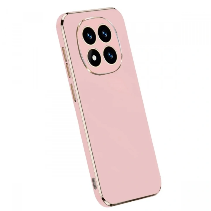 Mey İthalat®   Redmi Note 14 Pro Plus Kılıf Volet Silikon - Pembe
