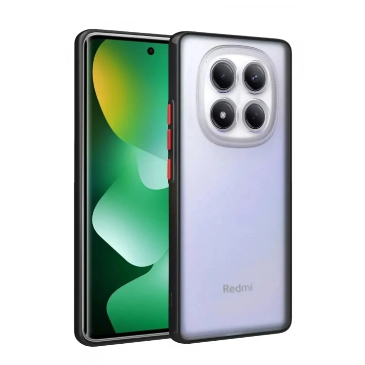 Mey İthalat®   Redmi Note 15 4G Montreal Silikon Kapak - Siyah