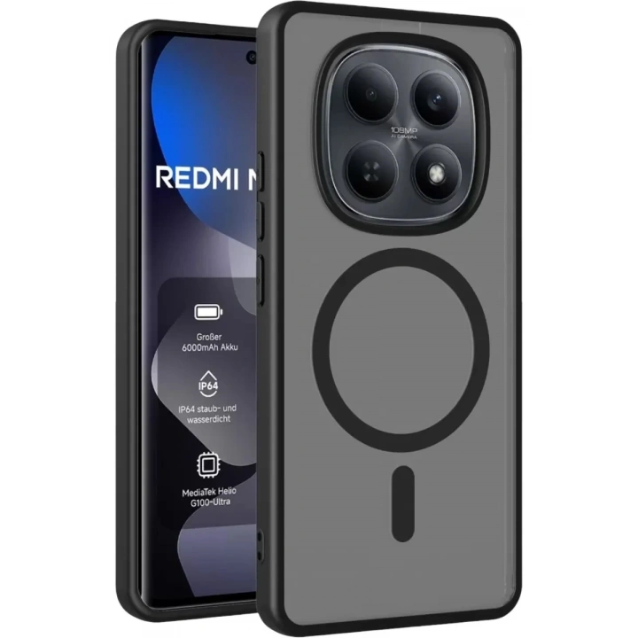 Mey İthalat®   Redmi Note 15 Pro 4G Jota Magsafe Kapak - Siyah