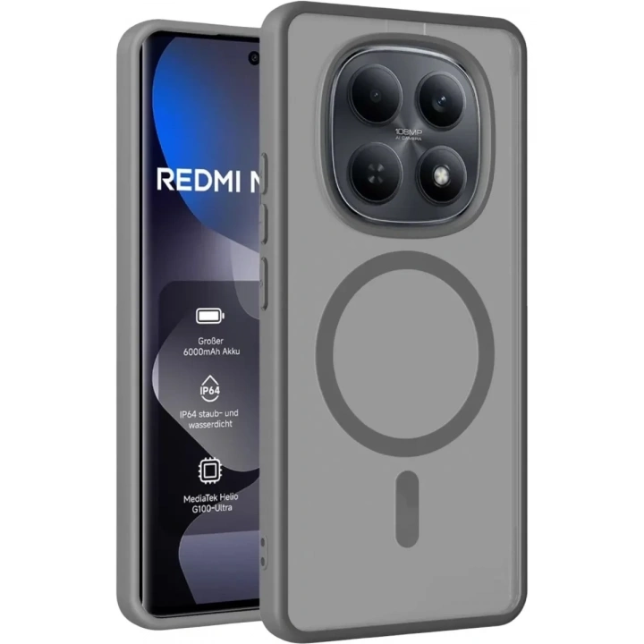 Mey İthalat®   Redmi Note 15 Pro 4G Jota Magsafe Kapak - Titan Gri