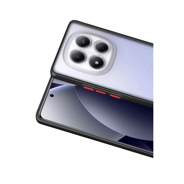 Mey İthalat®   Redmi Note 15 Pro 4G Montreal Silikon Kapak - Siyah