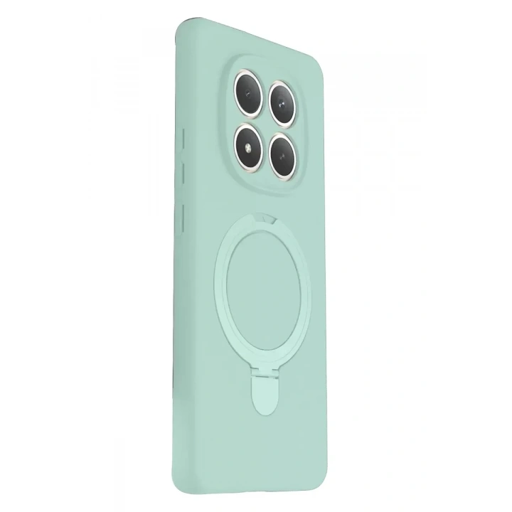 Mey İthalat®   Redmi Note 15 Pro 4G Regal Magsafe Standlı Kapak - Su Yeşili