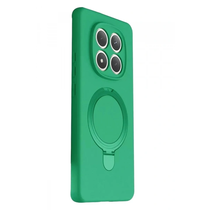 Mey İthalat®   Redmi Note 15 Pro 4G Regal Magsafe Standlı Kapak - Yeşil