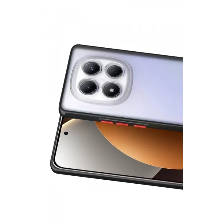Mey İthalat®   Redmi Note 15 Pro 5G Montreal Silikon Kapak - Siyah