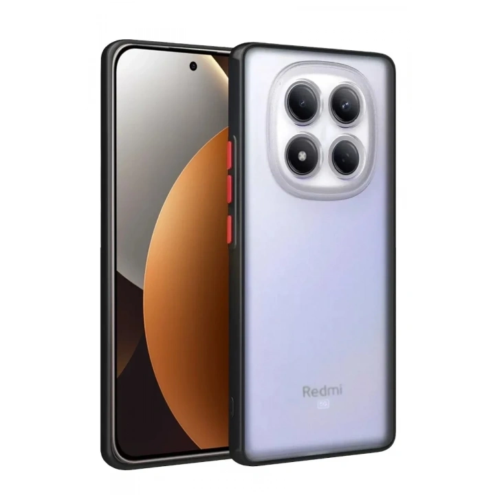 Mey İthalat®   Redmi Note 15 Pro Plus 5G Montreal Silikon Kapak - Siyah