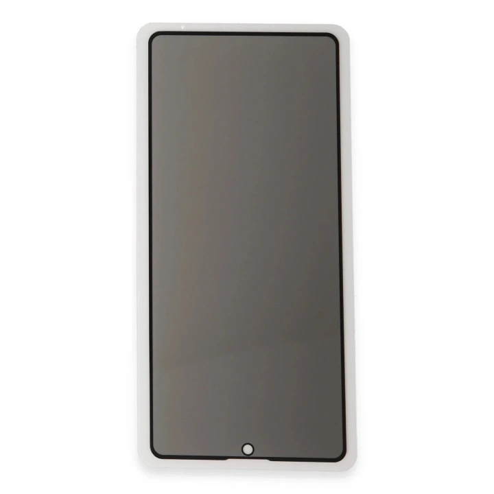 Mey İthalat®   Redmi Note 8 3D Antistatik Hayalet Cam Ekran Koruyucu