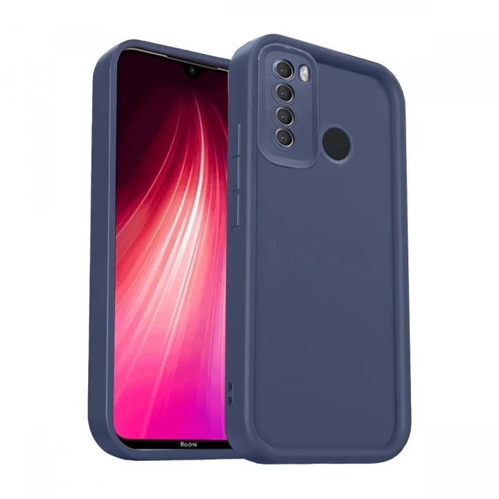 Mey İthalat®   Redmi Note 8 Kılıf Viera Silikon - Lacivert