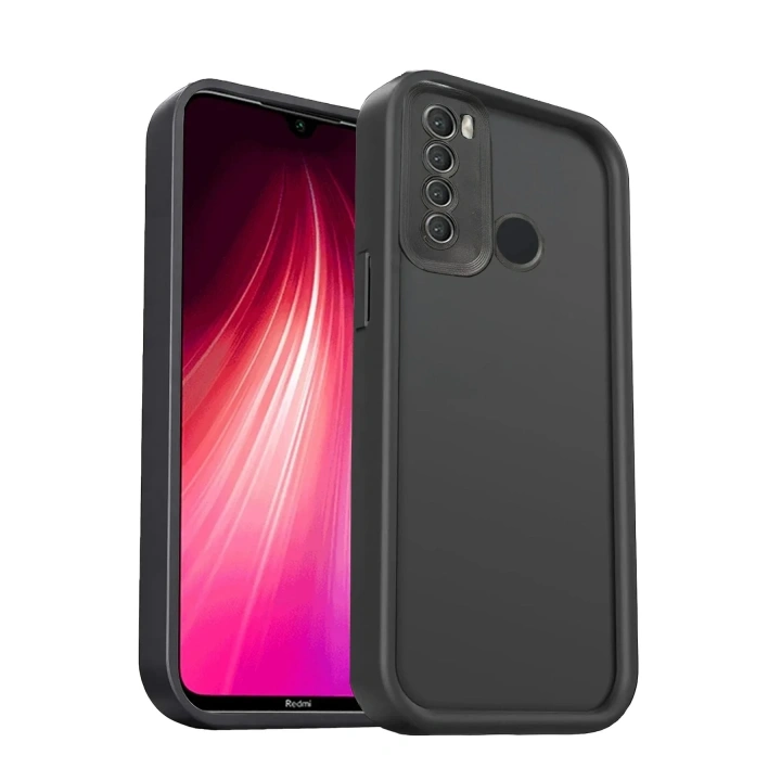 Mey İthalat®   Redmi Note 8 Kılıf Viera Silikon - Siyah