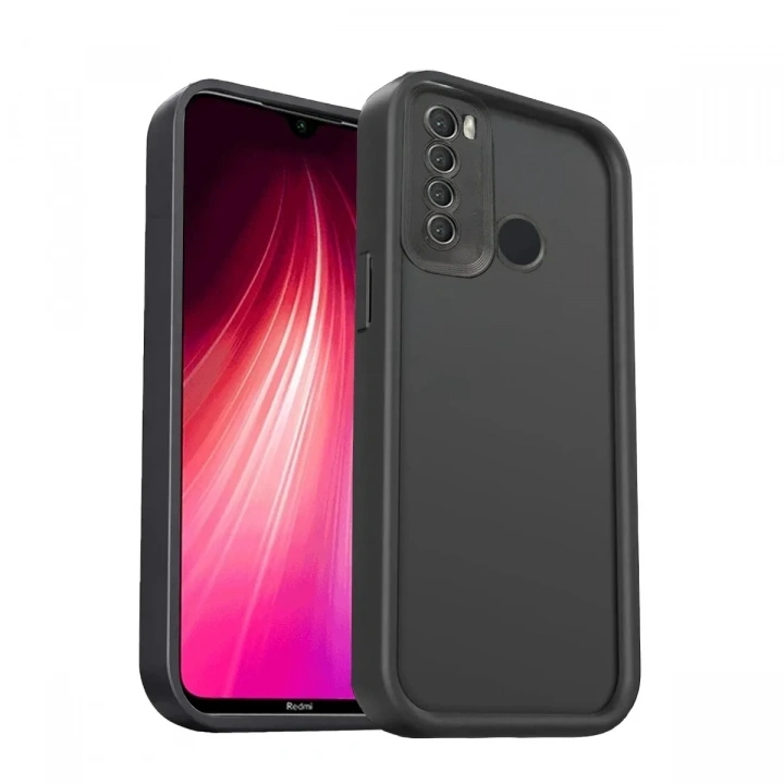 Mey İthalat®   Redmi Note 8 Kılıf Viera Silikon - Siyah