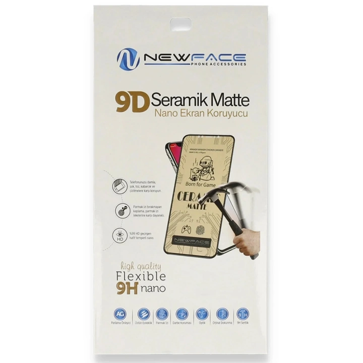 Mey İthalat®   Redmi Note 8 Mat Seramik Nano Ekran Koruyucu