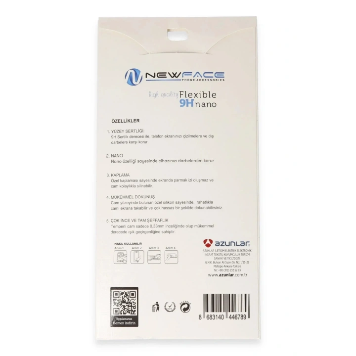 Mey İthalat®   Redmi Note 8 Pro 6D Antistatik Mat Seramik Hayalet Nano Ekran Koruyucu