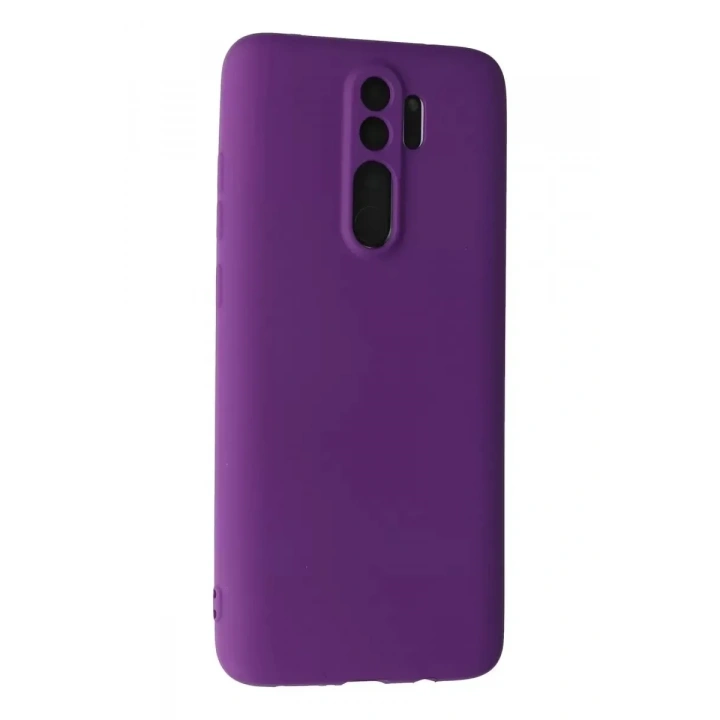 Mey İthalat®   Redmi Note 8 Pro Kılıf First Silikon - Mor