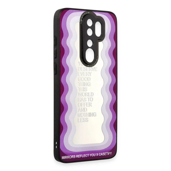 Mey İthalat®   Redmi Note 8 Pro Kılıf Mirror Desenli Kapak - Mirror - 5