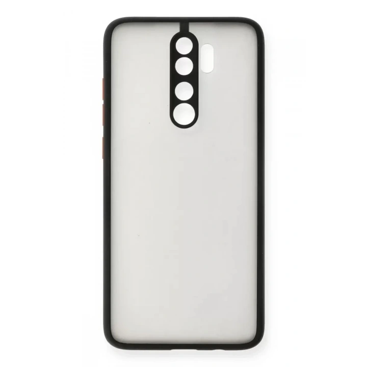 Mey İthalat®   Redmi Note 8 Pro Kılıf Montreal Silikon Kapak - Siyah