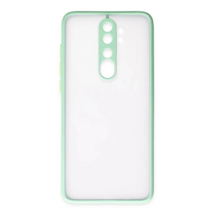 Mey İthalat®   Redmi Note 8 Pro Kılıf Montreal Silikon Kapak - Turkuaz