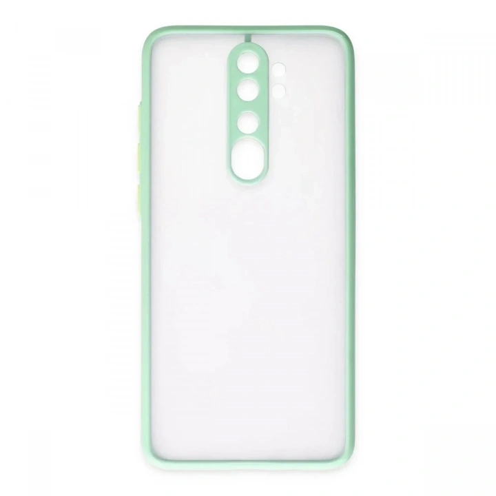 Mey İthalat®   Redmi Note 8 Pro Kılıf Montreal Silikon Kapak - Turkuaz