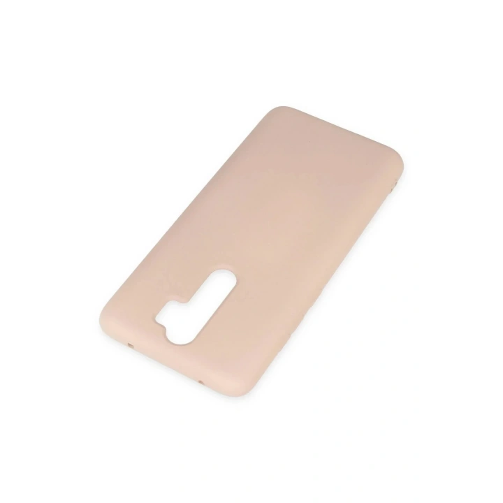Mey İthalat®   Redmi Note 8 Pro Kılıf Nano içi Kadife Silikon - Pudra