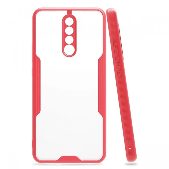 Mey İthalat®   Redmi Note 8 Pro Kılıf Platin Silikon - Pembe