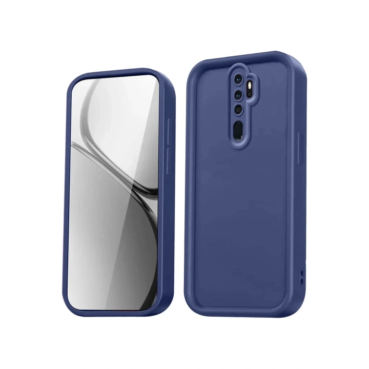 Mey İthalat®   Redmi Note 8 Pro Kılıf Viera Silikon - Lacivert