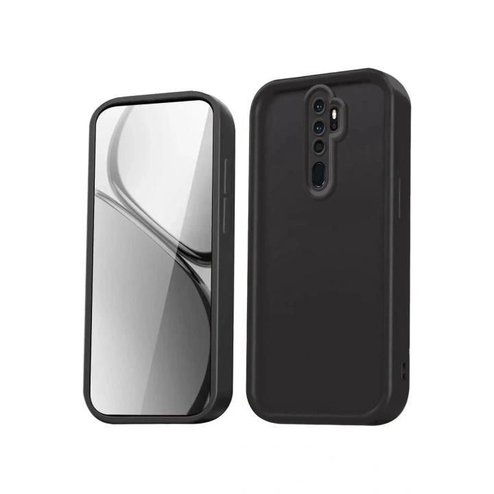 Mey İthalat®   Redmi Note 8 Pro Kılıf Viera Silikon - Siyah