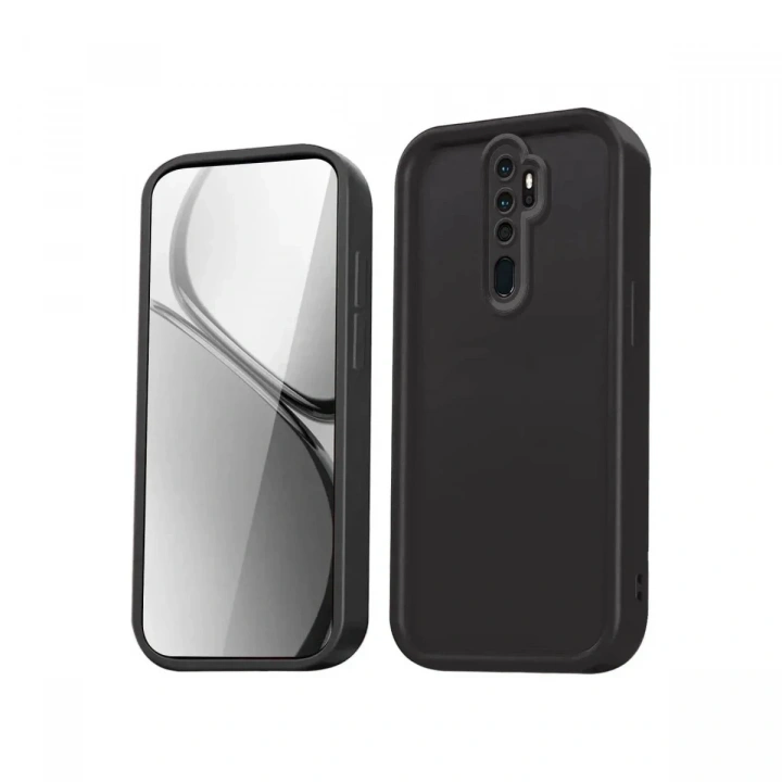 Mey İthalat®   Redmi Note 8 Pro Kılıf Viera Silikon - Siyah