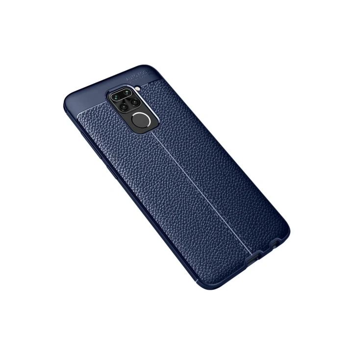 Mey İthalat®   Redmi Note 9 Kılıf Auto Focus Kapak - Lacivert