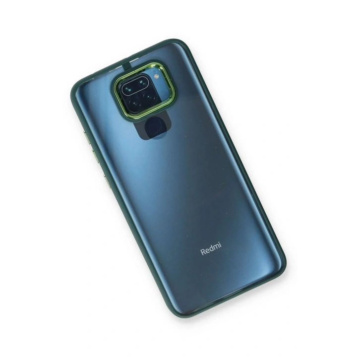 Mey İthalat®   Redmi Note 9 Kılıf Dora Kapak - Haki Yeşil