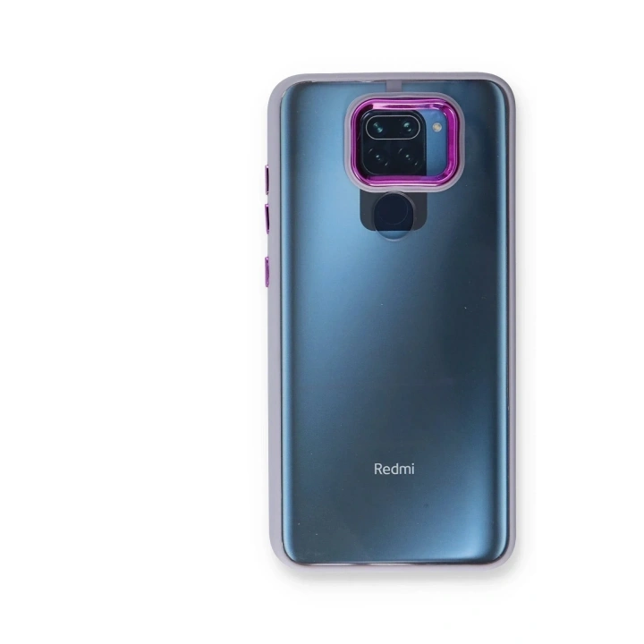 Mey İthalat®   Redmi Note 9 Kılıf Dora Kapak - Lila