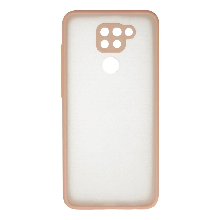 Mey İthalat®   Redmi Note 9 Kılıf Montreal Silikon Kapak - Pembe