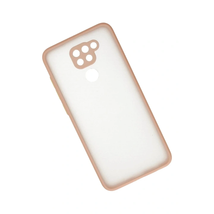 Mey İthalat®   Redmi Note 9 Kılıf Montreal Silikon Kapak - Pembe