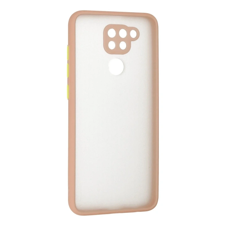Mey İthalat®   Redmi Note 9 Kılıf Montreal Silikon Kapak - Pembe