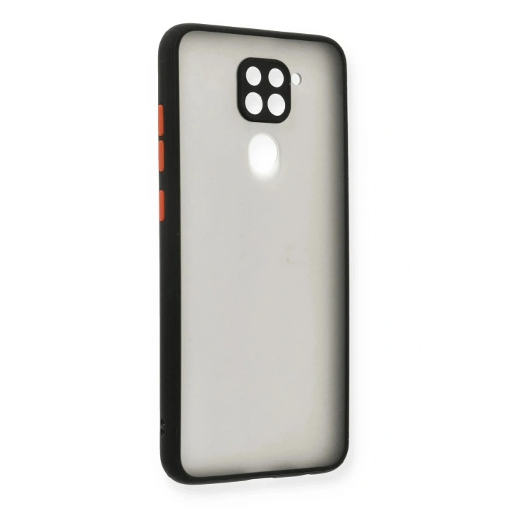 Mey İthalat®   Redmi Note 9 Kılıf Montreal Silikon Kapak - Siyah
