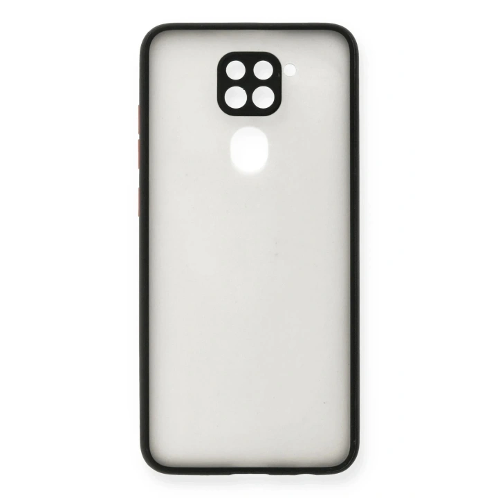 Mey İthalat®   Redmi Note 9 Kılıf Montreal Silikon Kapak - Siyah