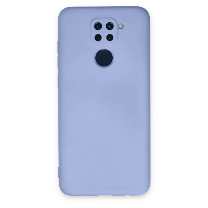 Mey İthalat®   Redmi Note 9 Kılıf Nano içi Kadife Silikon - Lila