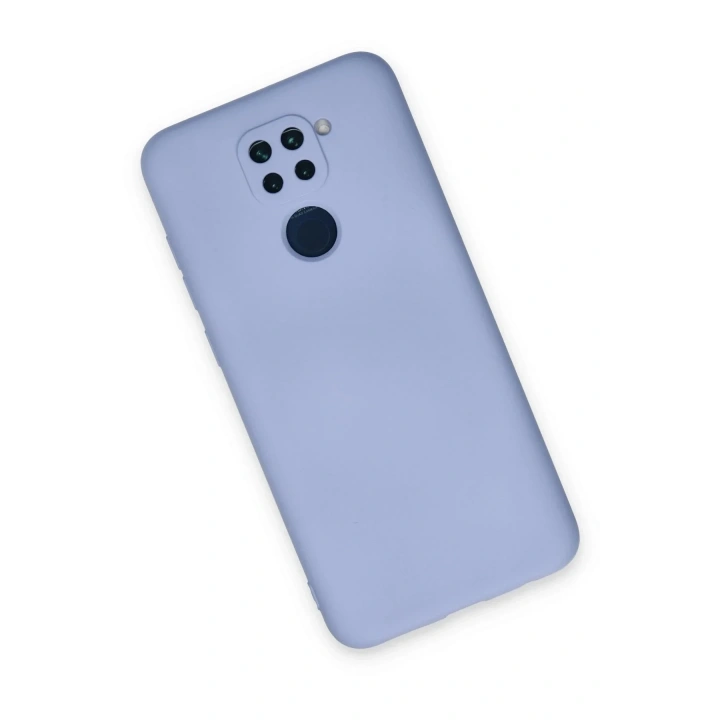 Mey İthalat®   Redmi Note 9 Kılıf Nano içi Kadife Silikon - Lila