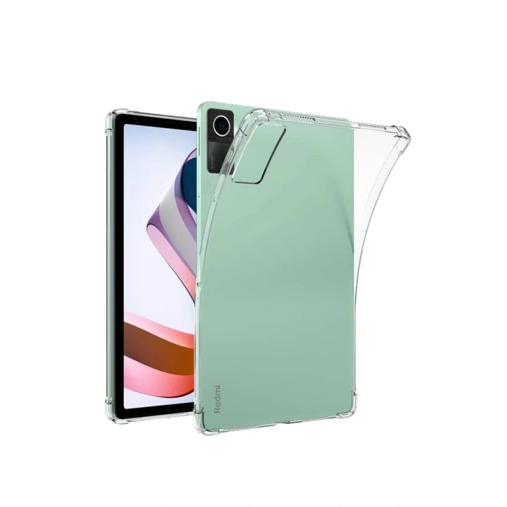 Mey İthalat®   Redmi Pad Pro 12.1 Kılıf Anti Shock Tablet Silikon - Şeffaf