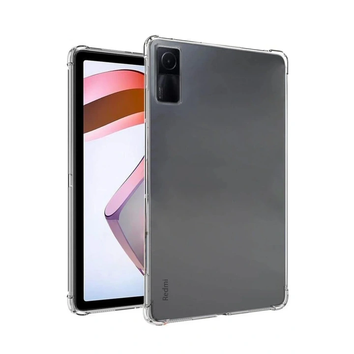 Mey İthalat®   Redmi Pad Pro 12.1 Kılıf Anti Shock Tablet Silikon - Şeffaf