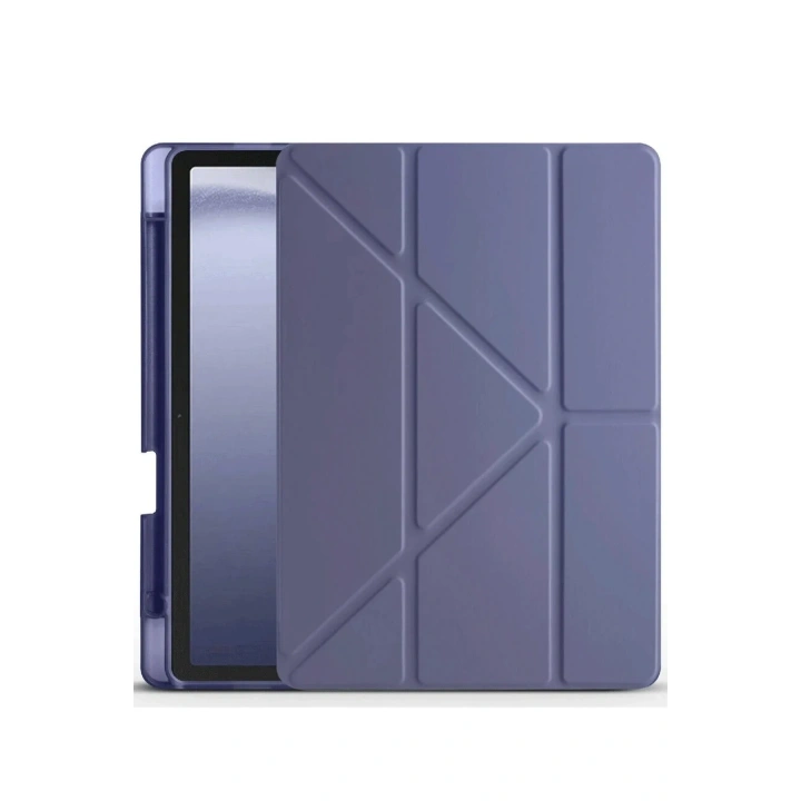 Mey İthalat®   Redmi Pad Pro 12.1 Kılıf Kalemlikli Mars Tablet Kılıfı - Lila