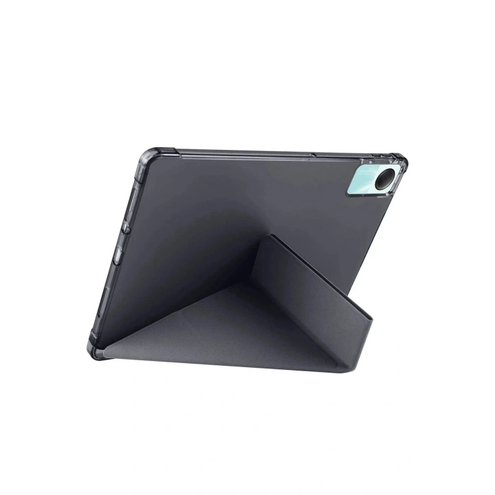 Mey İthalat®   Redmi Pad SE 4G Kılıf Kalemlikli Mars Tablet Kılıfı - Siyah