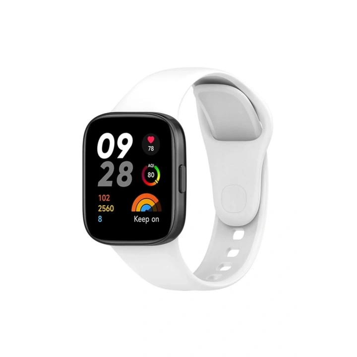 Mey İthalat®   Redmi Watch 3 Klasik Kordon - Beyaz