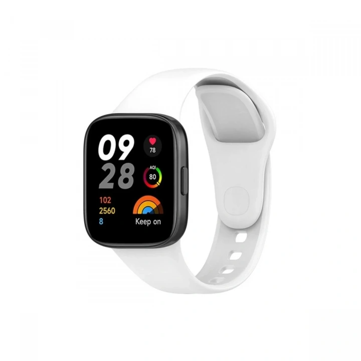 Mey İthalat®   Redmi Watch 3 Klasik Kordon - Beyaz
