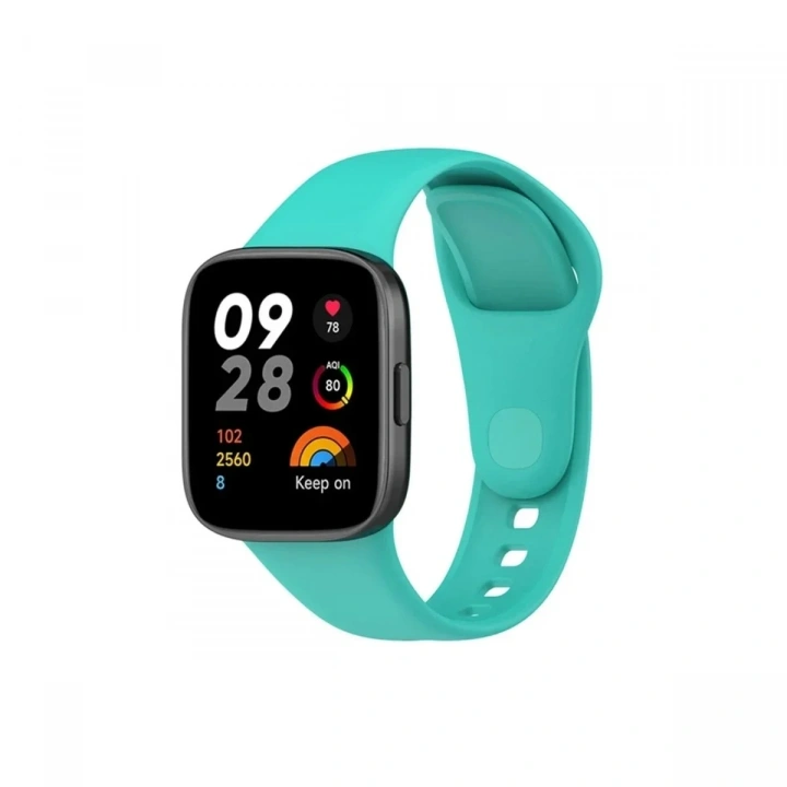 Mey İthalat®   Redmi Watch 3 Klasik Kordon - Turkuaz
