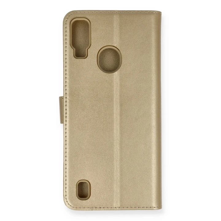 Mey İthalat®  Reeder P13 Blue Kılıf Trend S Plus Kapaklı Kılıf - Gold