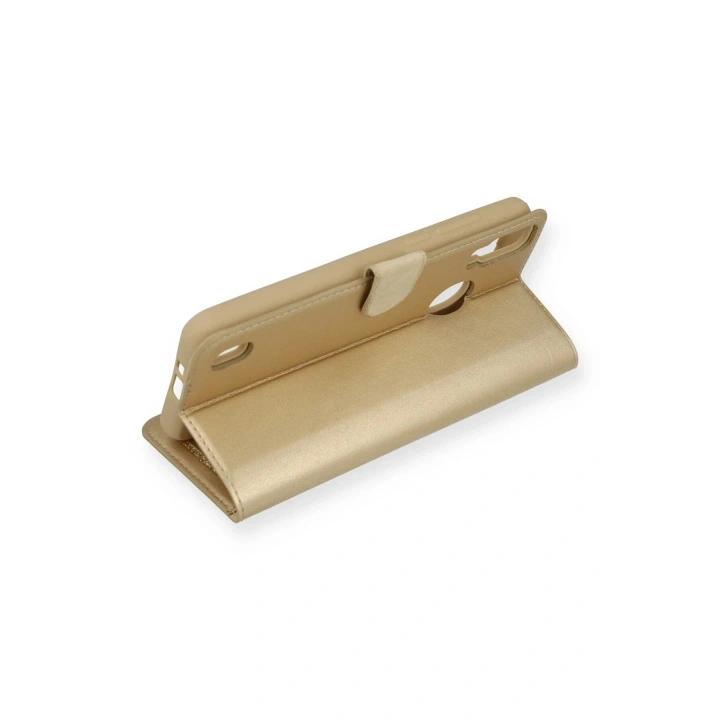 Mey İthalat®  Reeder P13 Blue Kılıf Trend S Plus Kapaklı Kılıf - Gold