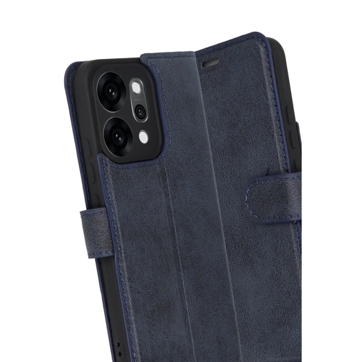 Mey İthalat®   Reno 14 Trend S Plus Kapaklı Kılıf - Lacivert