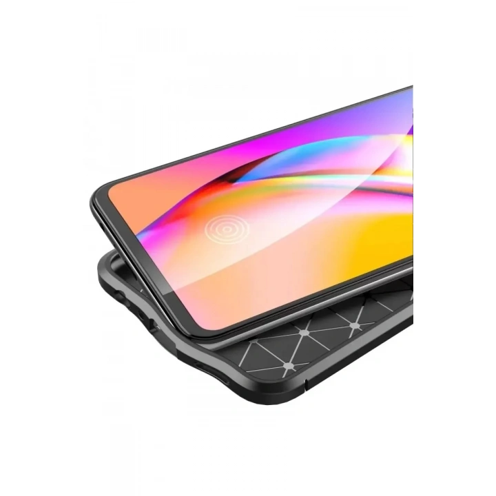 Mey İthalat®   Reno 5 Lite Kılıf Auto Focus Kapak - Kırmızı
